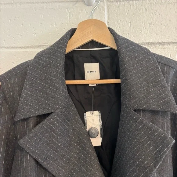 NWT Anthropologie Maeve 80 s boxy blazer jacket - Picture 7 of 10